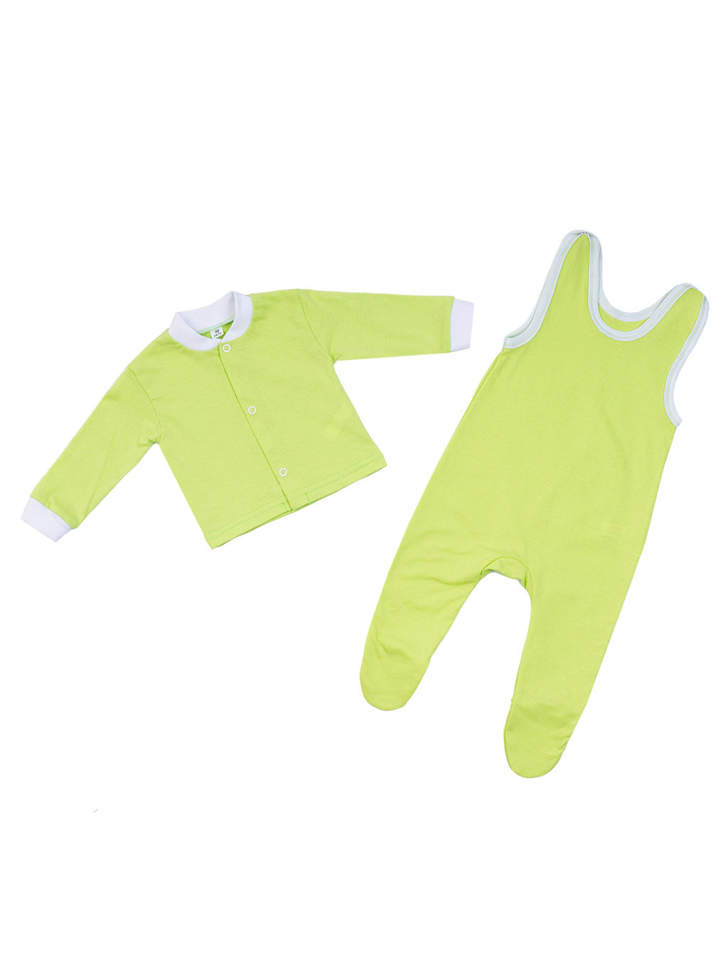 Кофточка ясельная салатовая