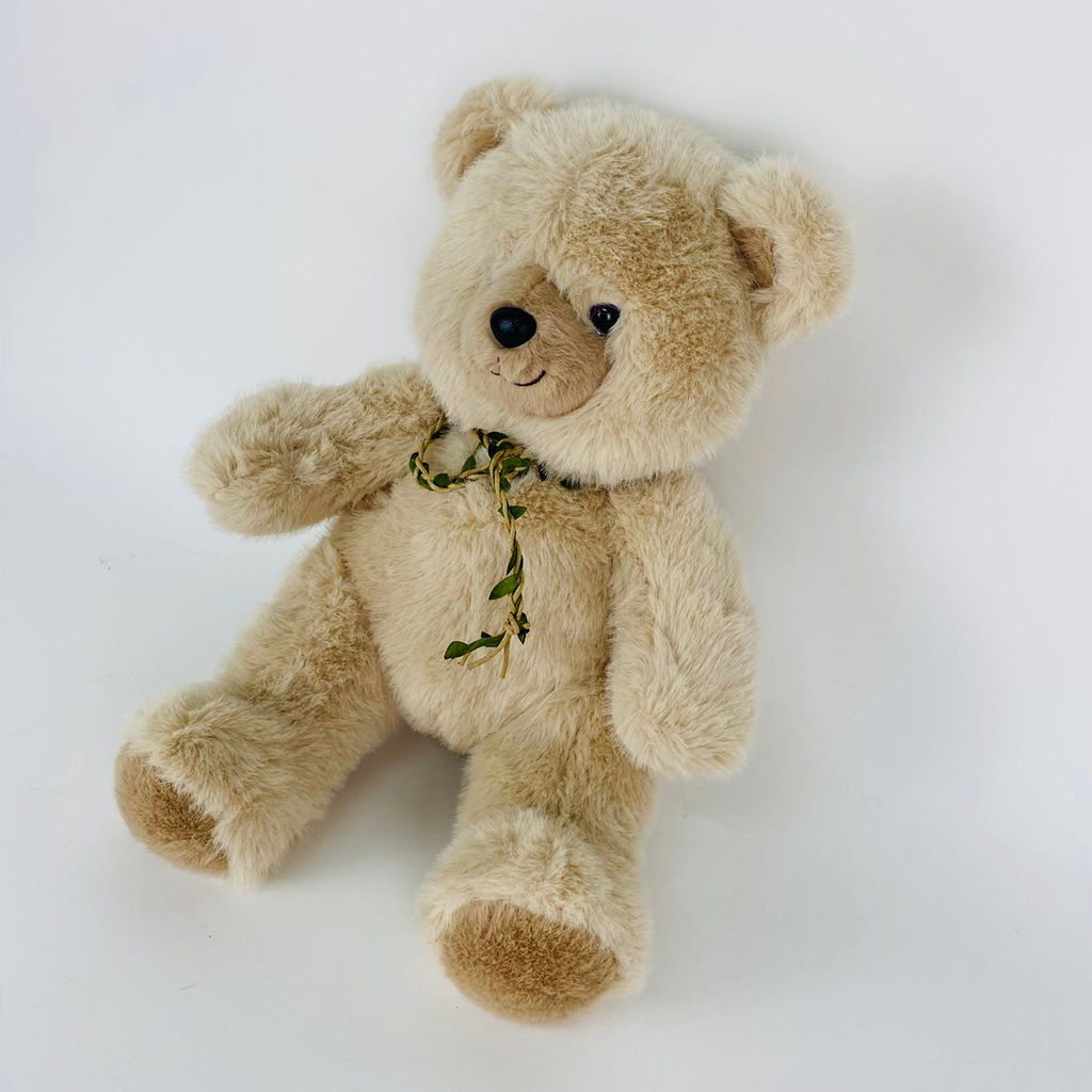 Мягкая игрушка Мишка с плетёным украшением на шее 30 см (арт. 9575/30) - Storyland фото 7