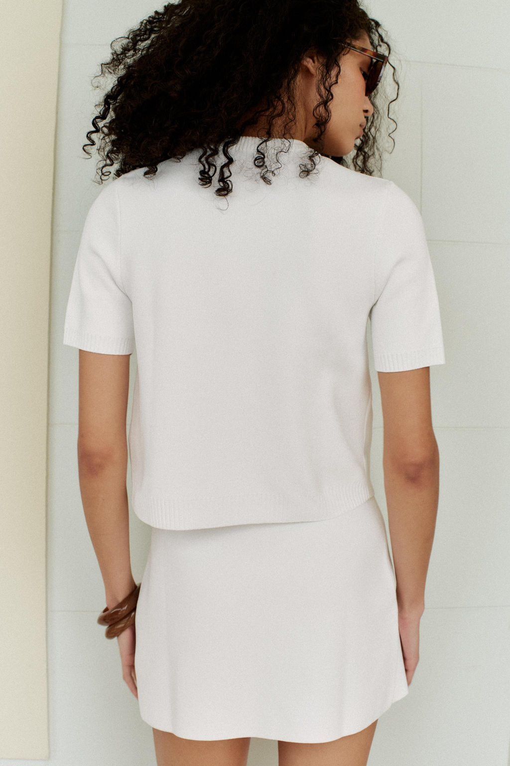 SHORT SLEEVE KNIT CARDIGAN - Zara фото 28