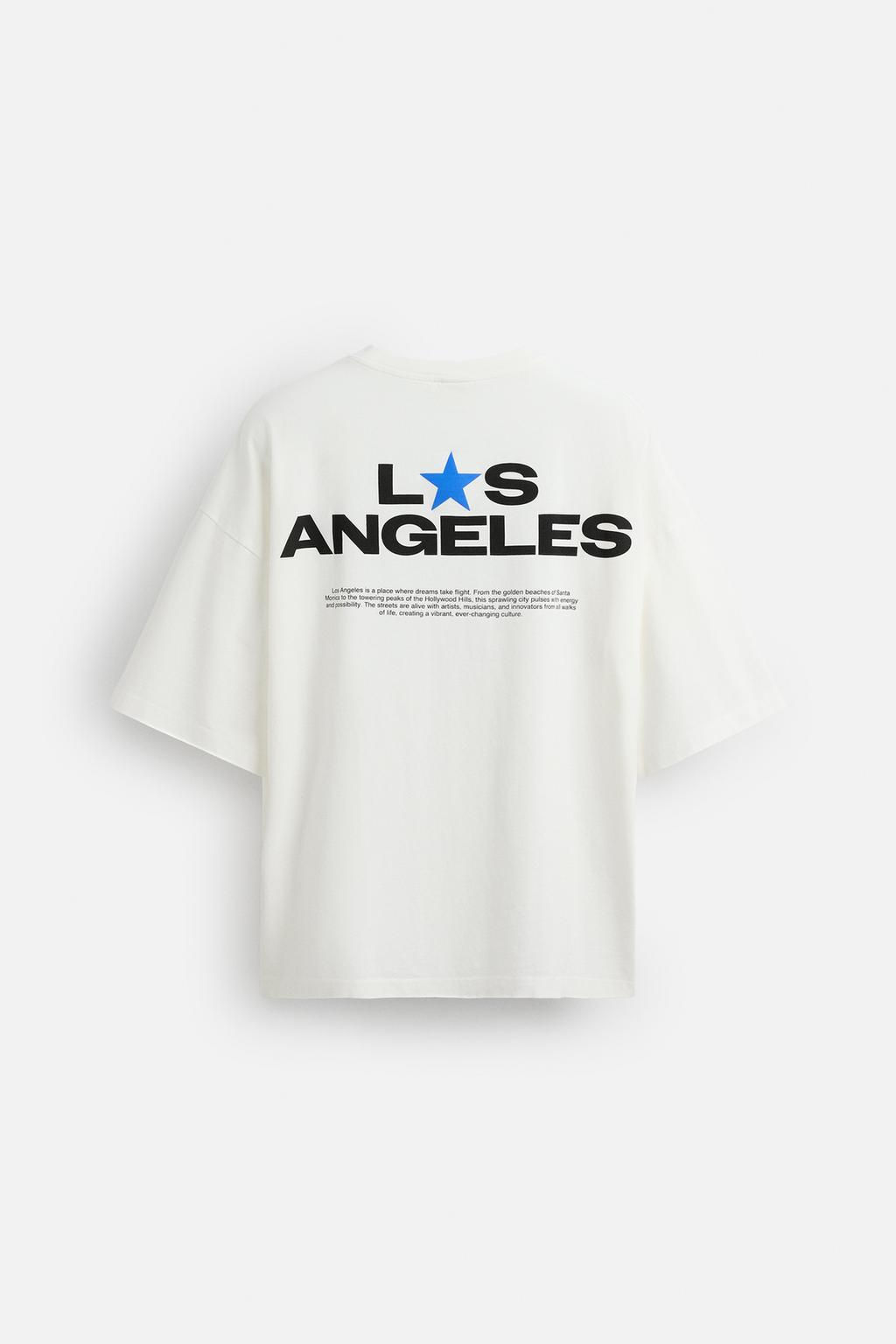 CONTRAST PRINTED T-SHIRT - Zara фото 8