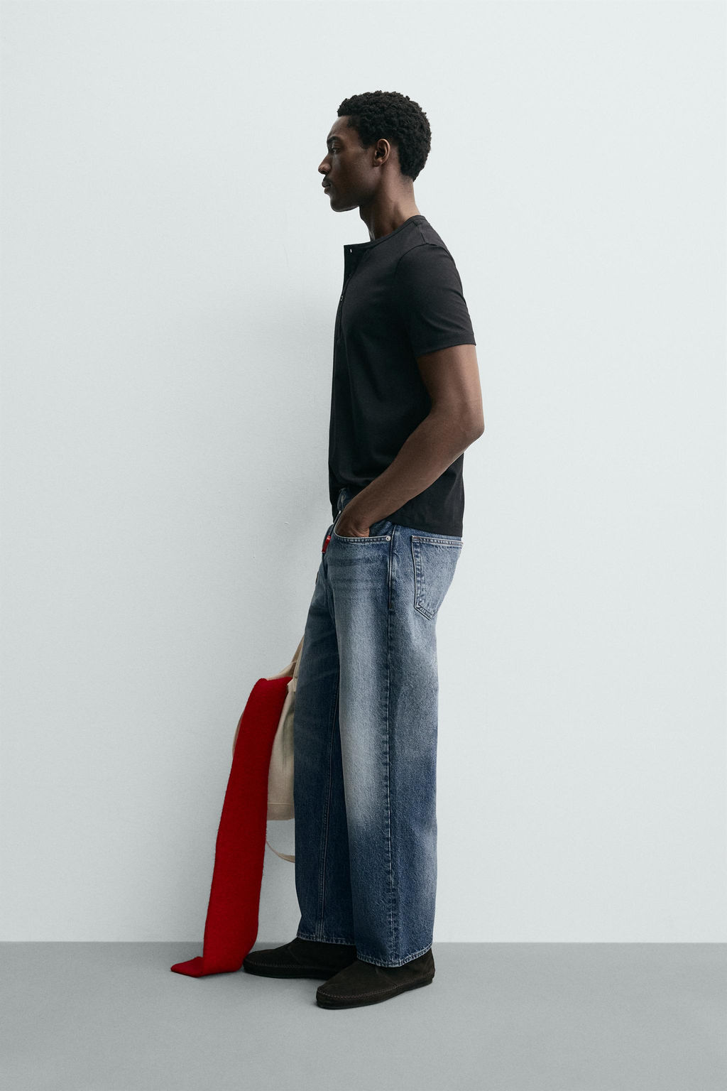 INTERLOCK PATCH SWEATSHIRT