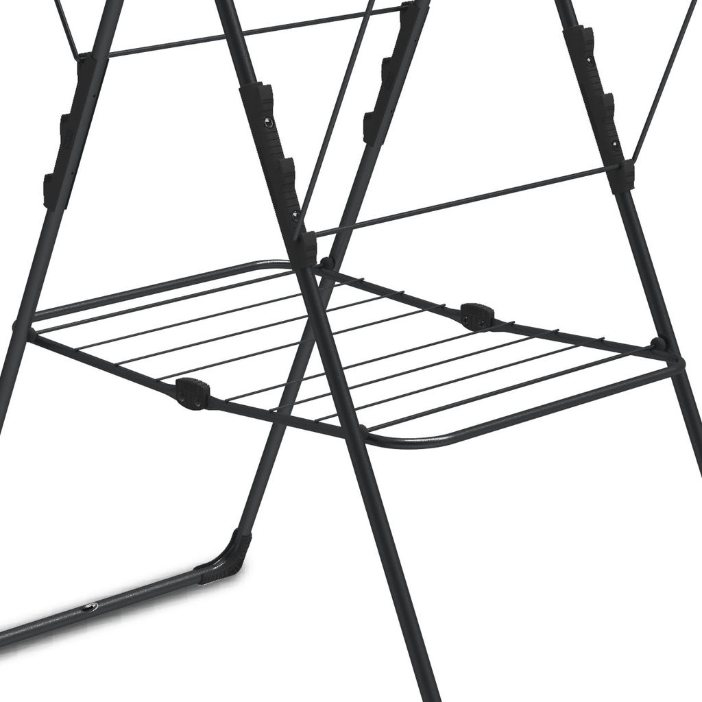 Сушилка для белья напольная 21м (СБ8/Ч чёрный)