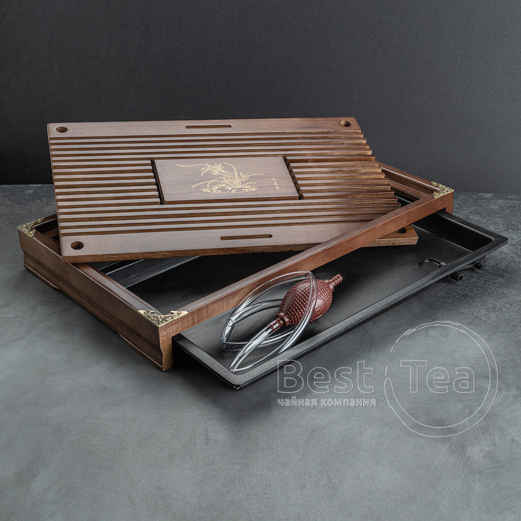 Чабань Китайская Лилия, цвет орех, 43*28*5 см