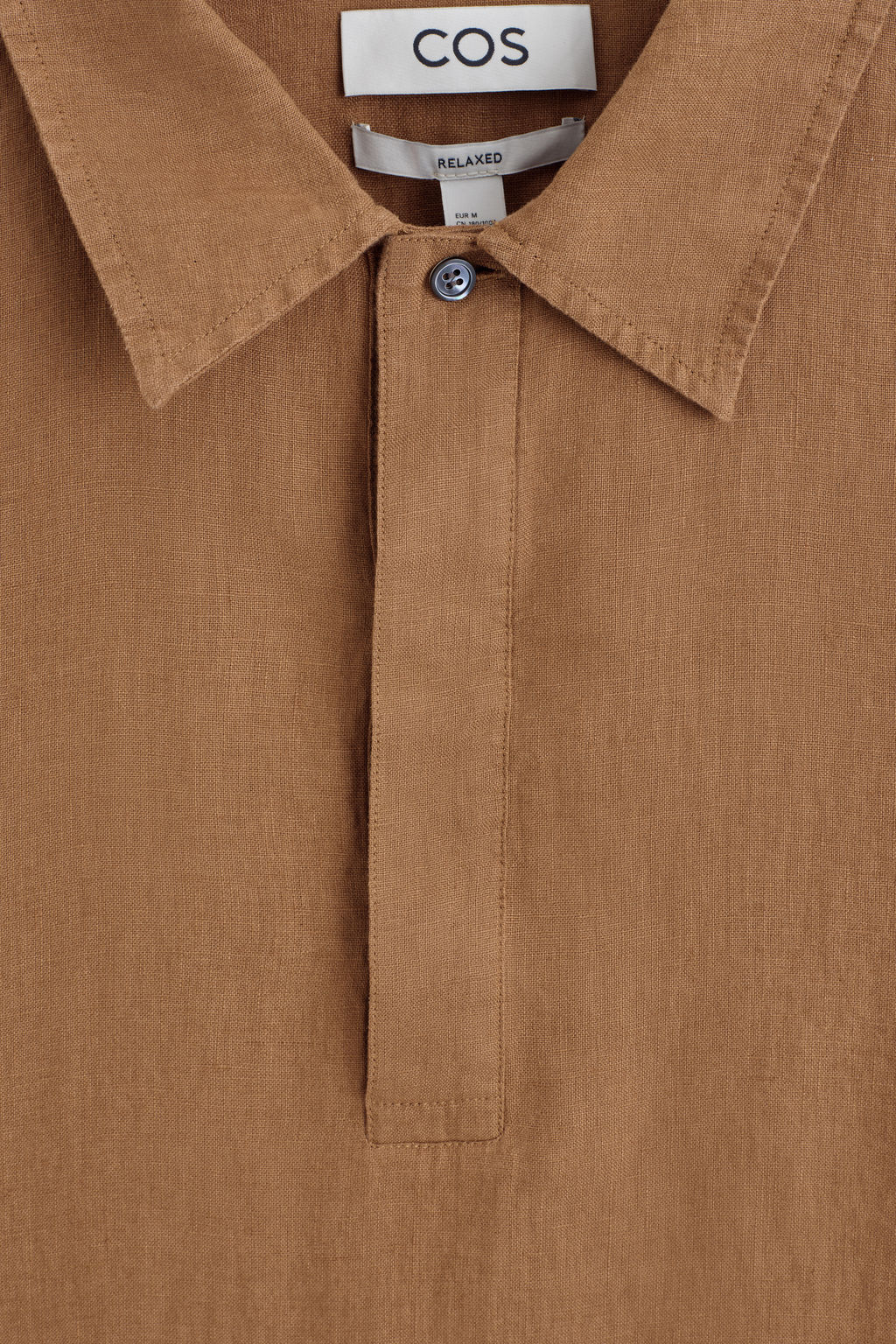 CAMISA DE LINO SIN BOTONES - H&m фото 9