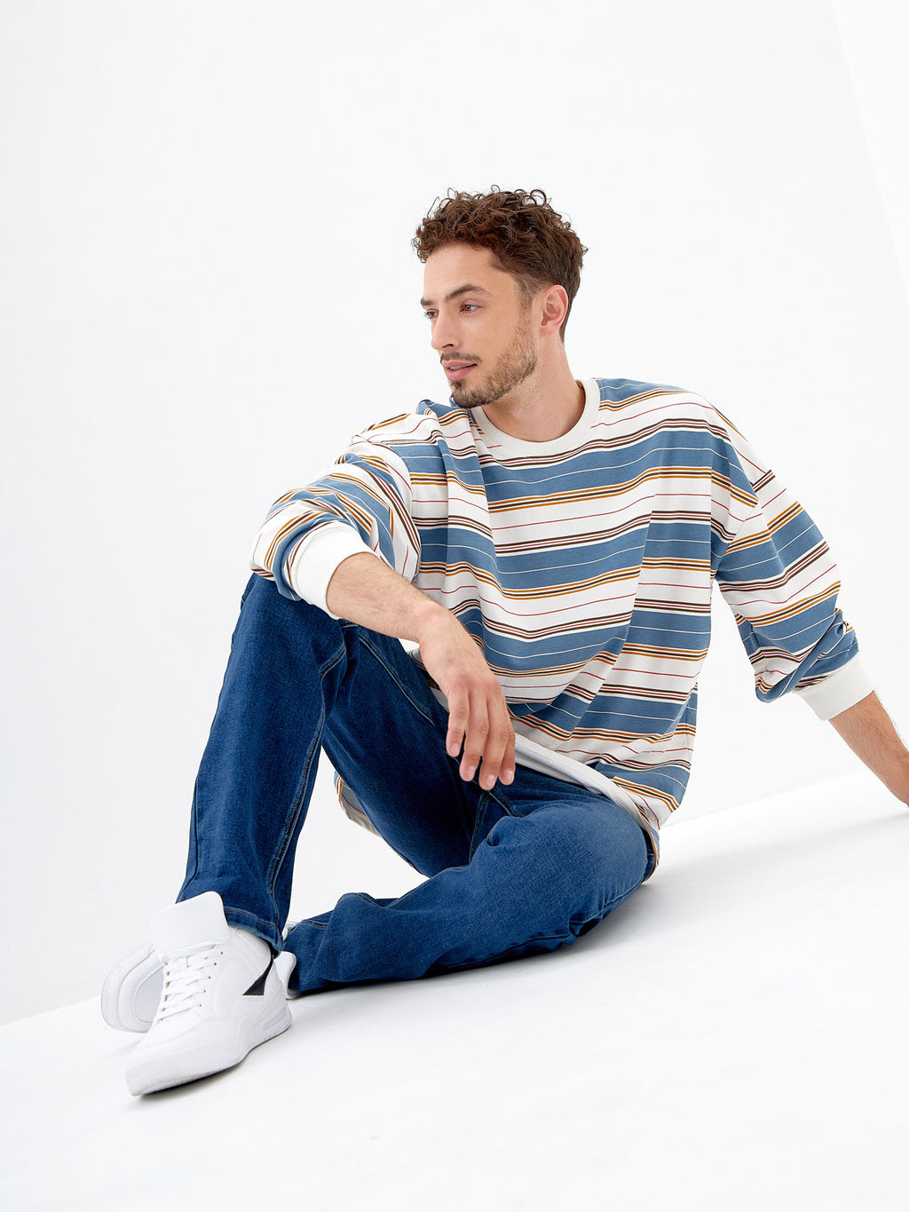 Мужские Джинсы Широкие - Mossmore фото 35