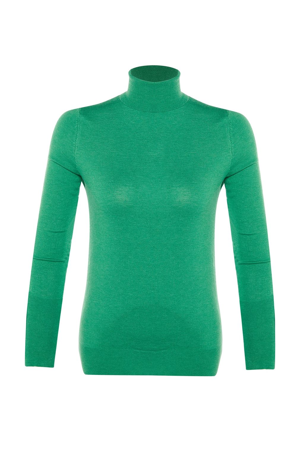 Kahverengi Merserize Gorunumlu Premium Iplik / Ozel Iplik Basic Triko Kazak TWOAW23KZ01514 - Trendyolmilla фото 15