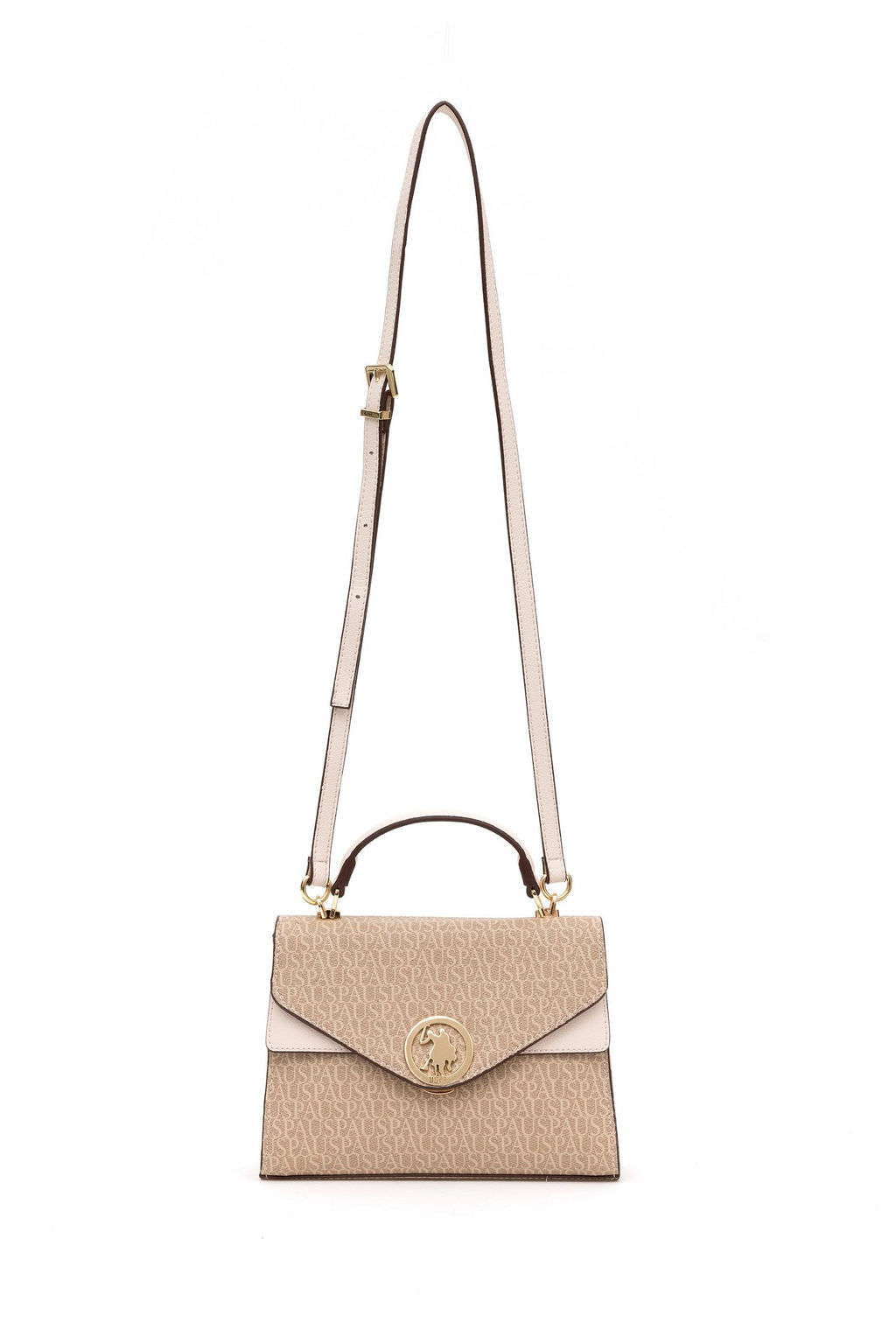 Женская бежевая сумка Неожиданная скидка в корзине - U.s. polo assn фото 4