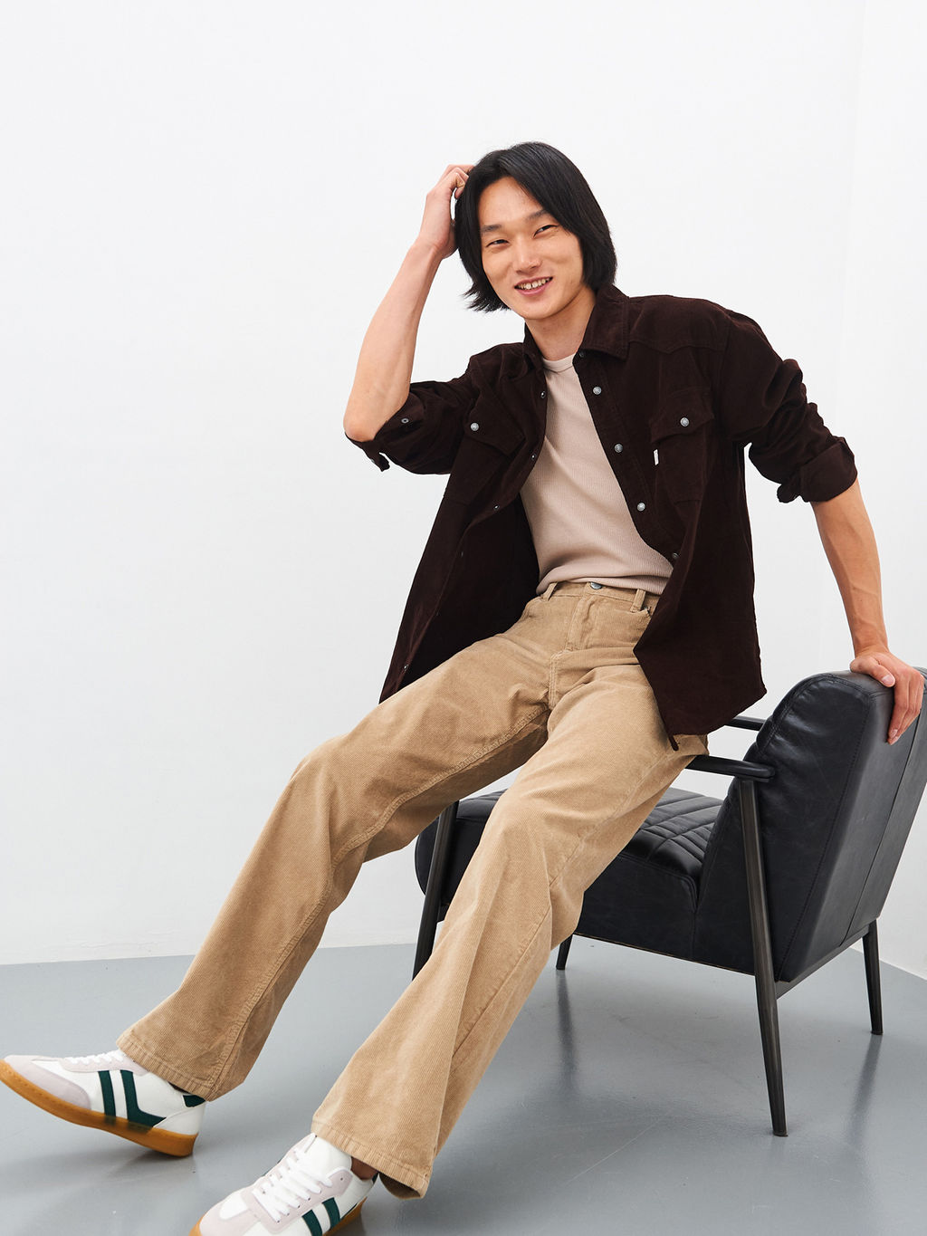 Мужские Брюки Трубы - Mossmore фото 22