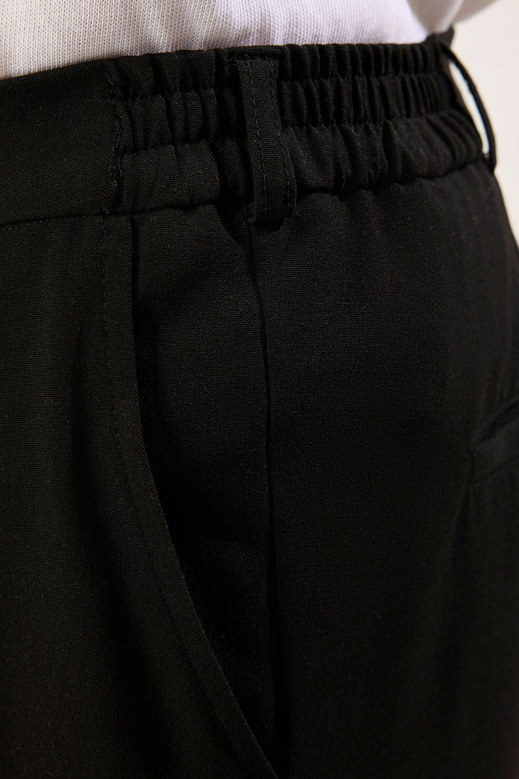 TRENDYOL MAN Siyah Wideleg Baggy Rahat Kal?p Dokuma Kumas Pantolon TMNSS25PL00009 - Trendyolmilla фото 22