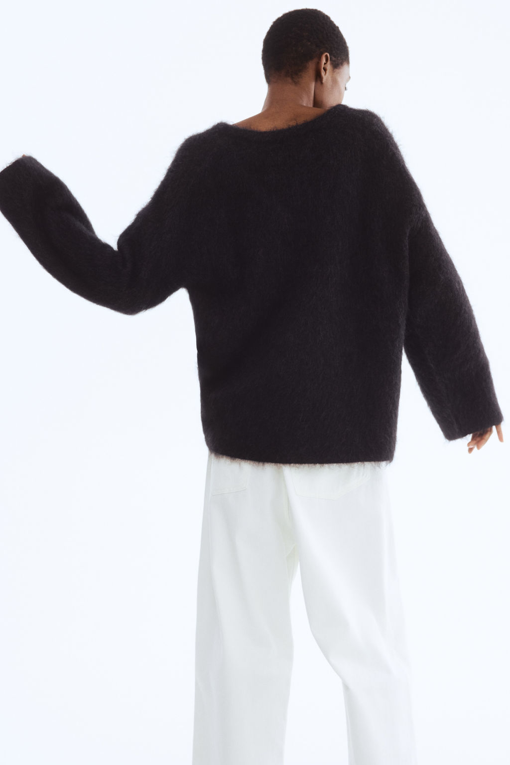 Jersey oversize en mezcla de mohair - H&m фото 6