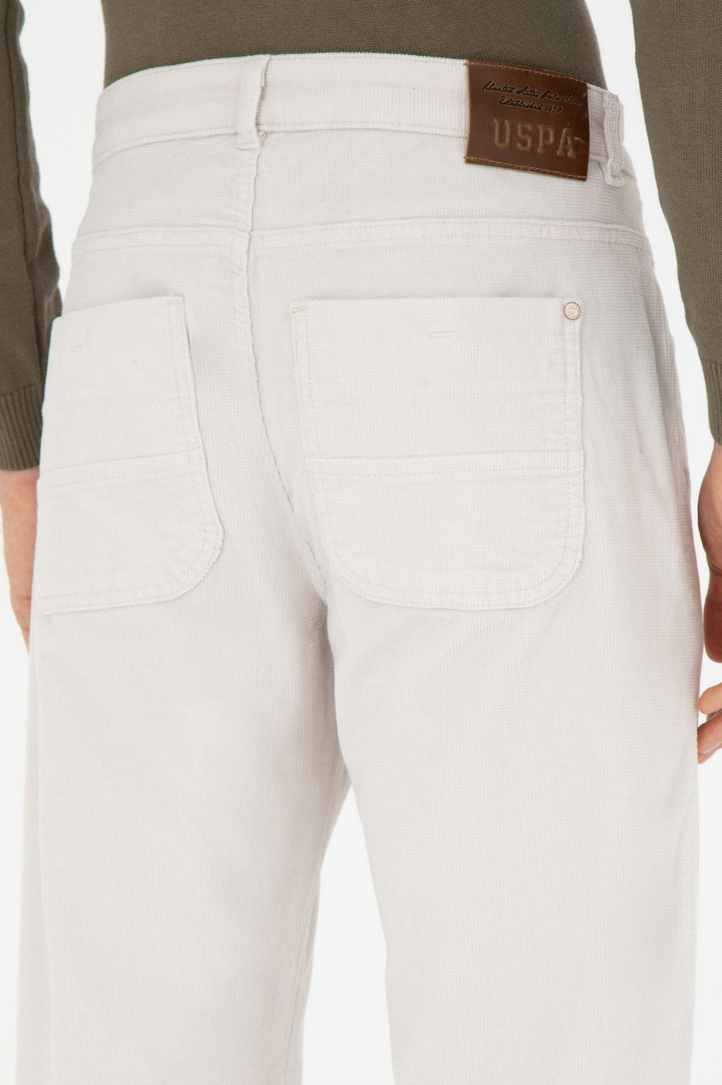 Erkek Regular Fit Ta_ Kanvas Pantolon