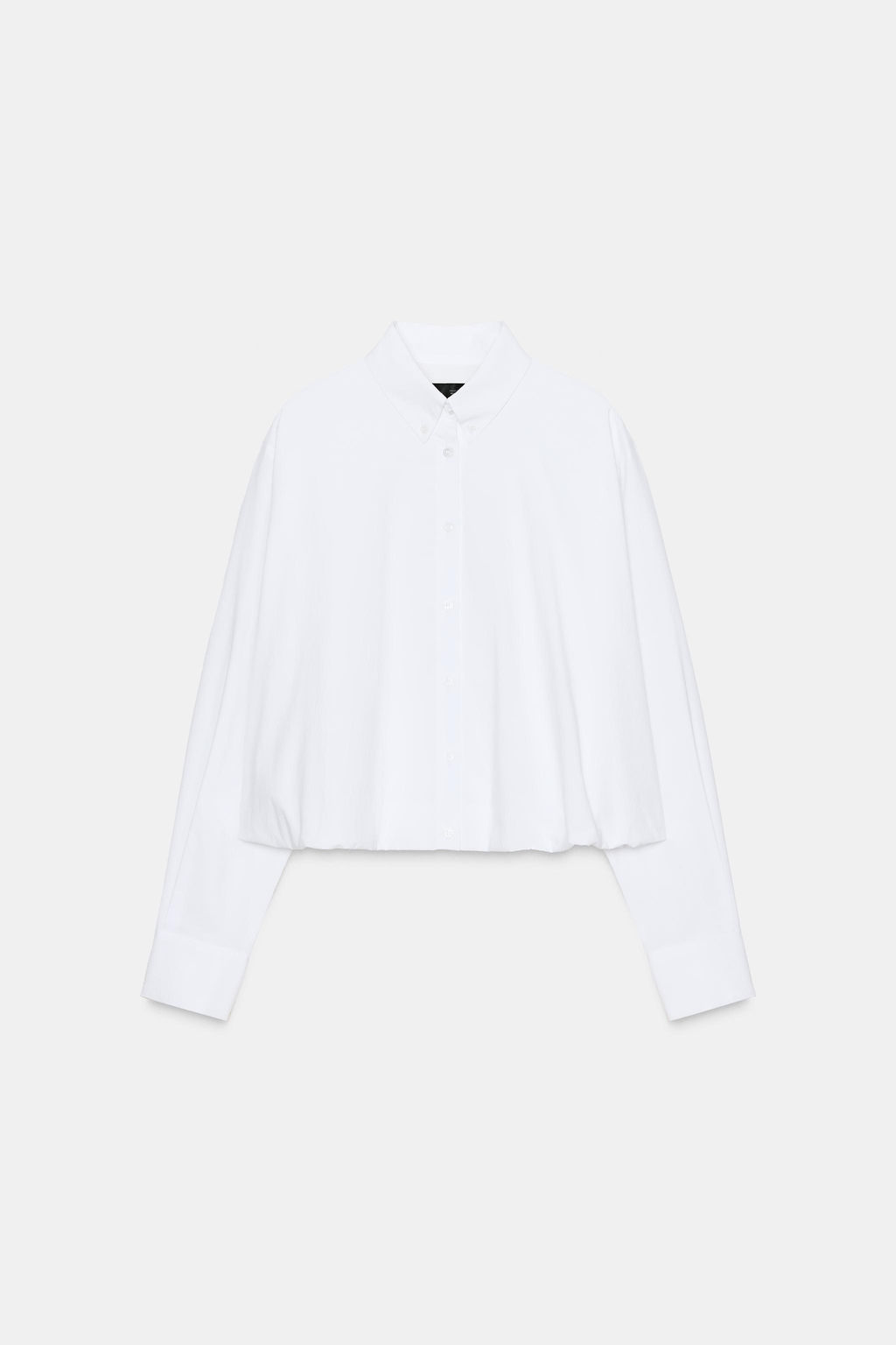 POPLIN BALLOON SHIRT - Zara фото 7