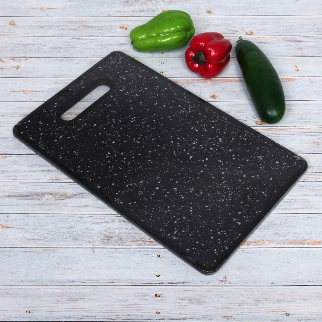 Цена за 2 шт. Доска разделочная "Stone" 23*37*1см Песок темный, прямоугольная