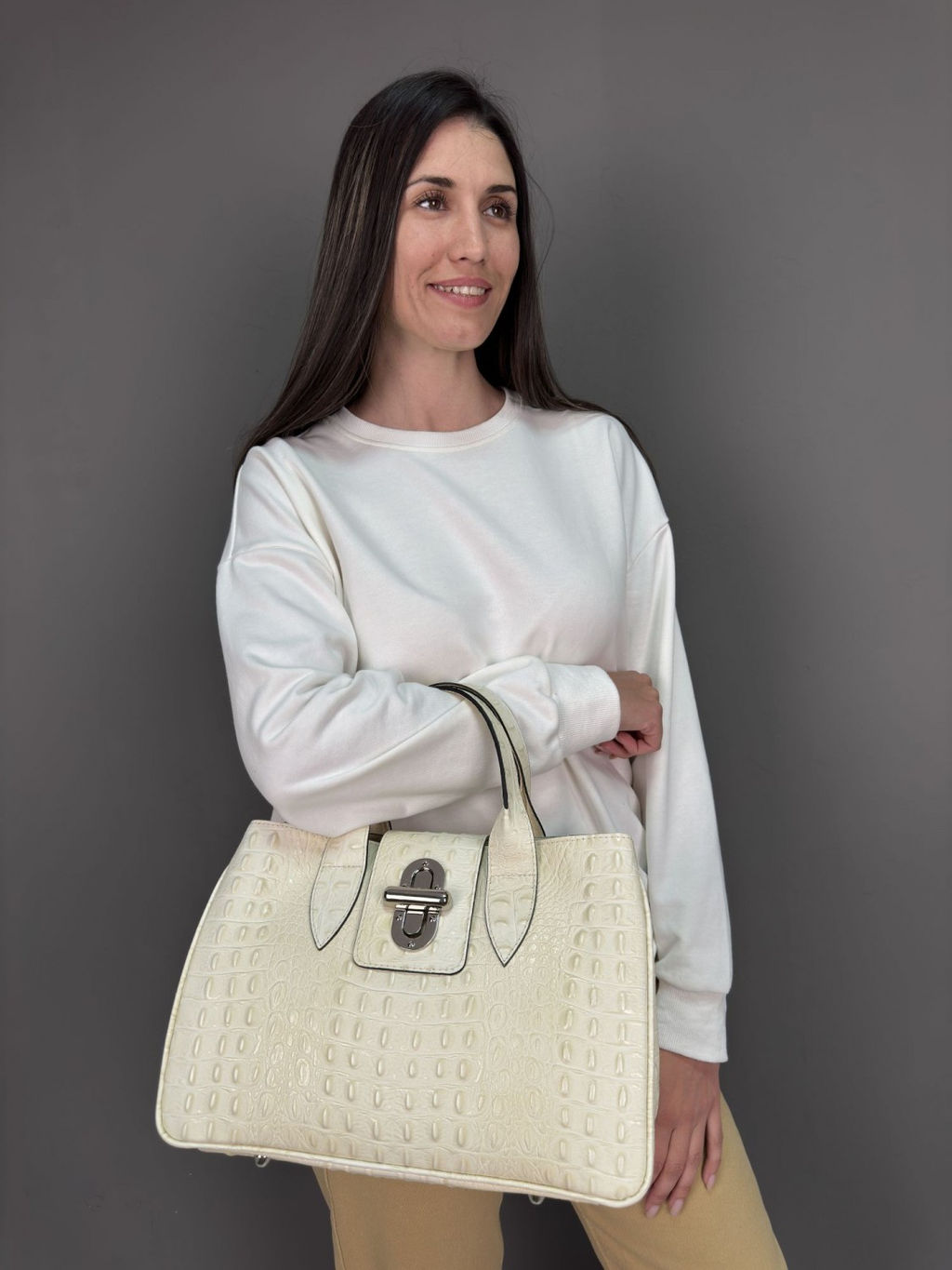 Сумка женская из телячьей кожи