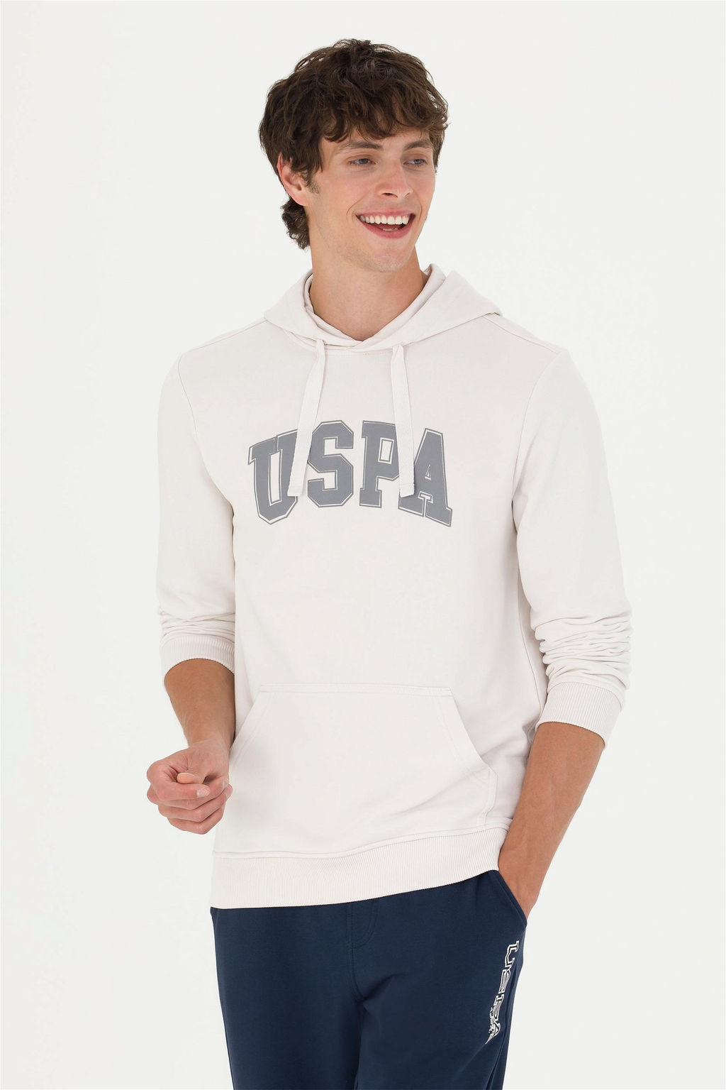 U. S. Polo Assn Базовая толстовка с капюшоном Stone (унисекс) - U.s. polo assn фото 2