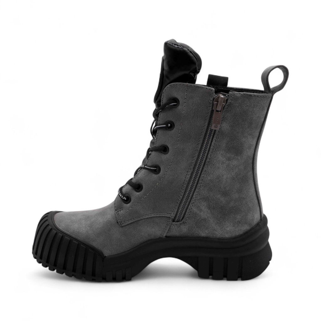 Ботинки демисезонные 4440-3 серые - М+д фото 3