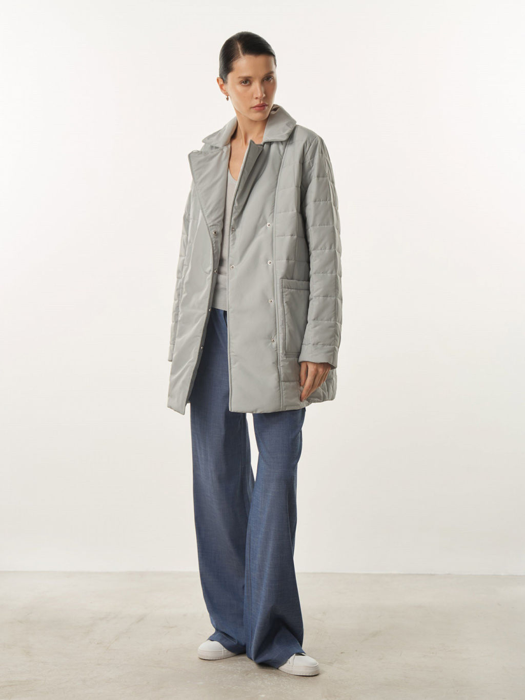 Conso/SM 230113 - light blue Утепленная куртка  фото 6