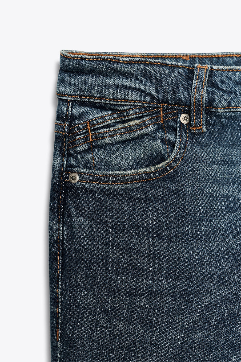 ZW COLLECTION BOOTCUT HIGH-WAIST JEANS - Zara фото 9