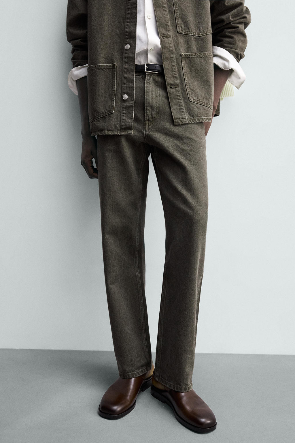 STRAIGHT FIT JEANS - Zara фото 10