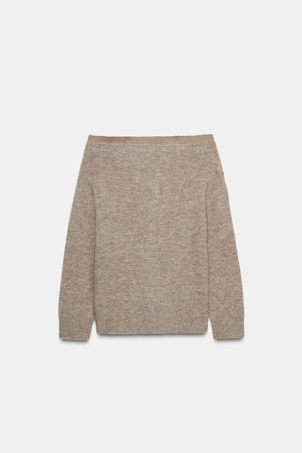 BOAT NECK CARDIGAN - Zara фото 5