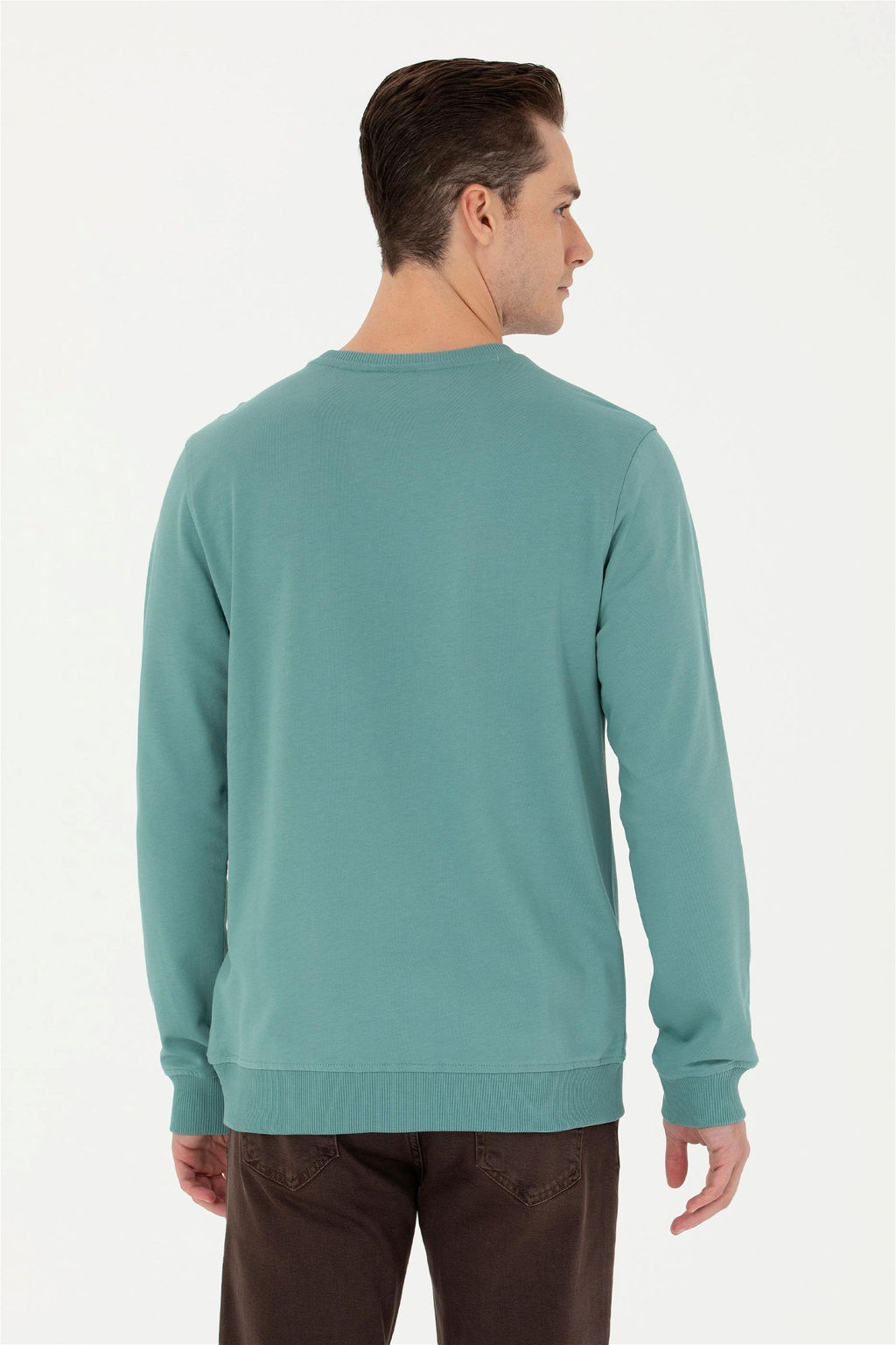 Мужской мятный свитшот Неожиданная скидка в корзине - U.s. polo assn фото 6