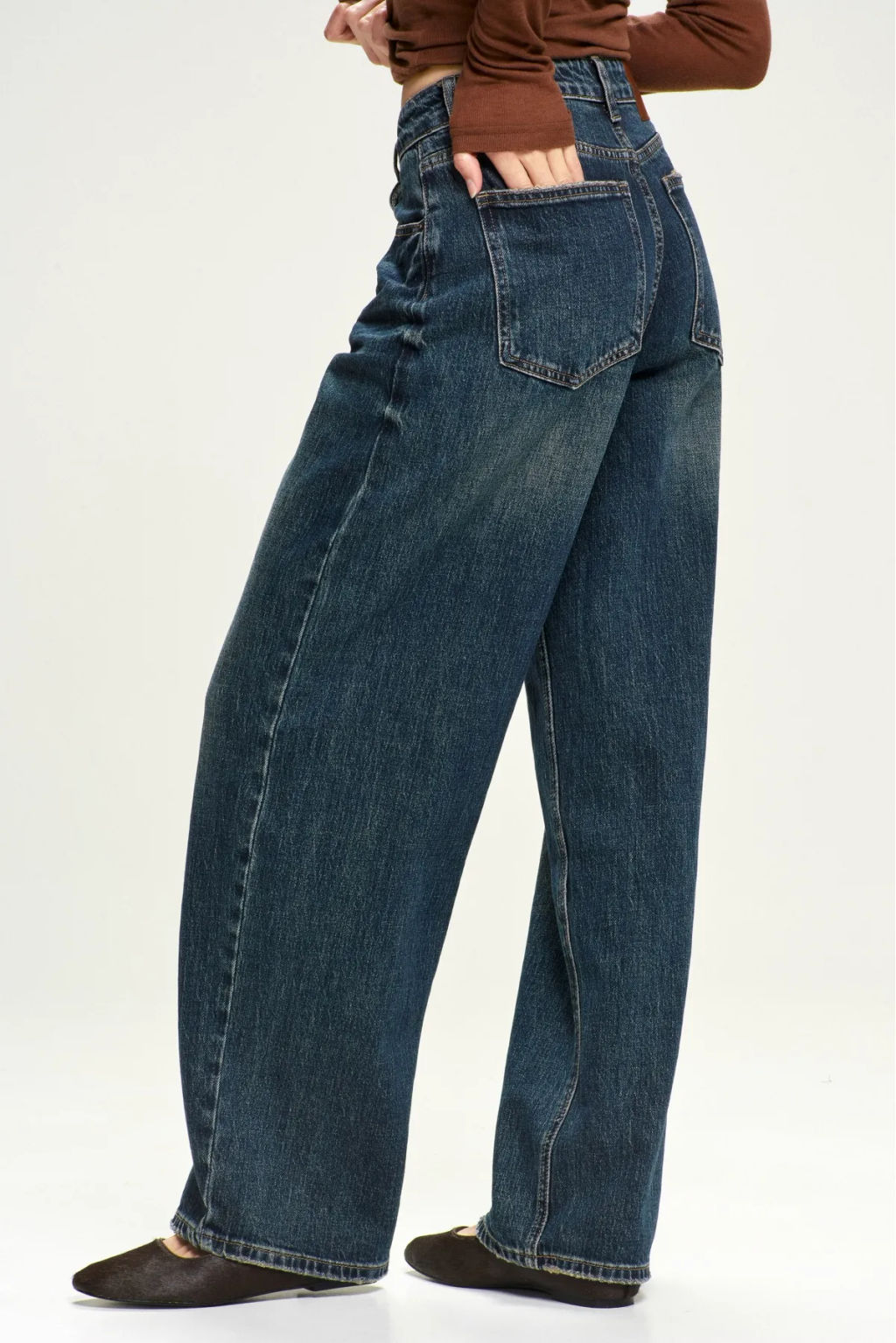 Джинсы BAGGY Dark Blue - Erist store фото 6