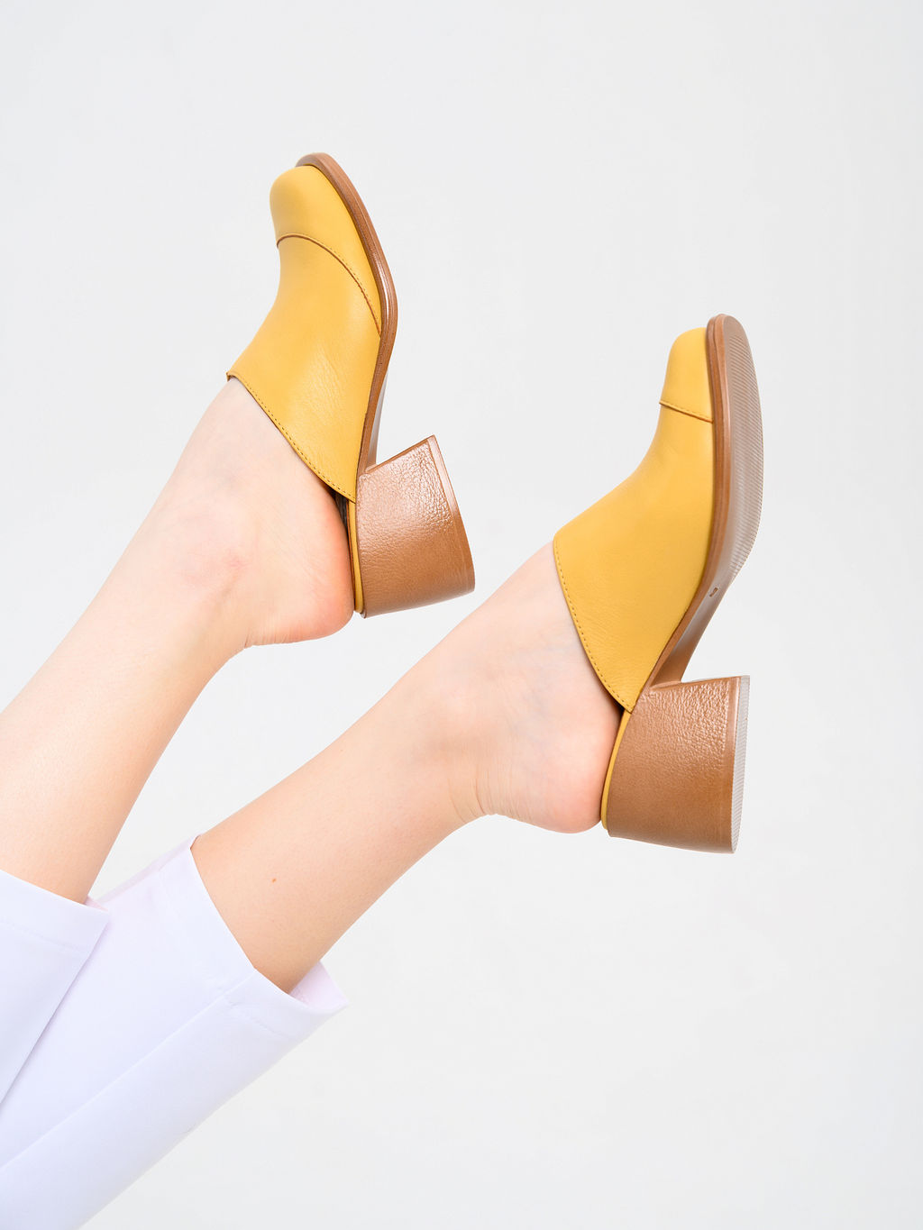 Сабо 5132.23663br.Тыква лион+коричневый