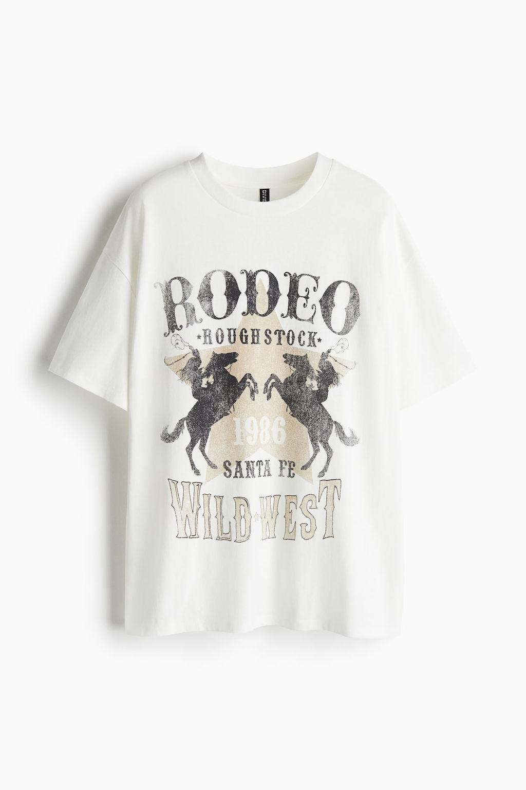 Camiseta oversize con motivo - H&m фото 4