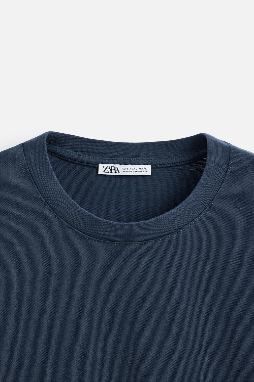 BASIC HEAVY WEIGHT T-SHIRT - Zara фото 74