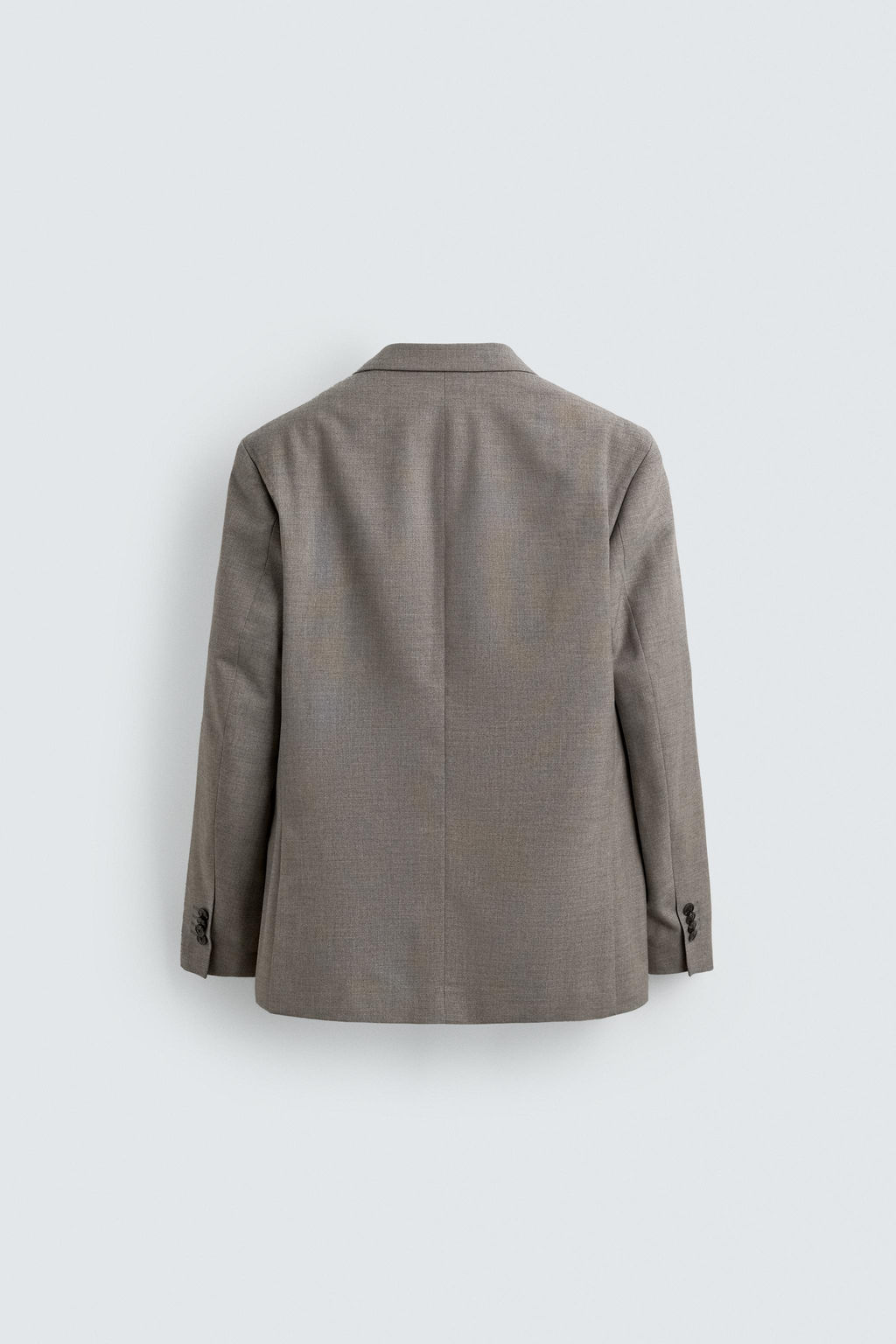 BLAZER REGULAR FIT TRAJE ESTRUCTURA / Beige - Zara фото 9