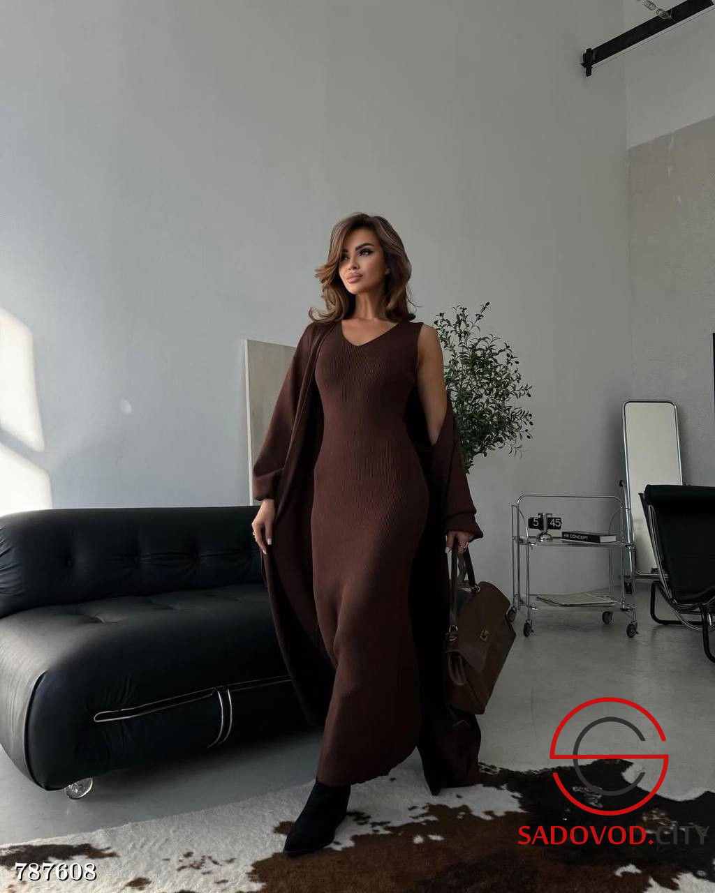 Женское платье с кардиганом - Bruno фото 5