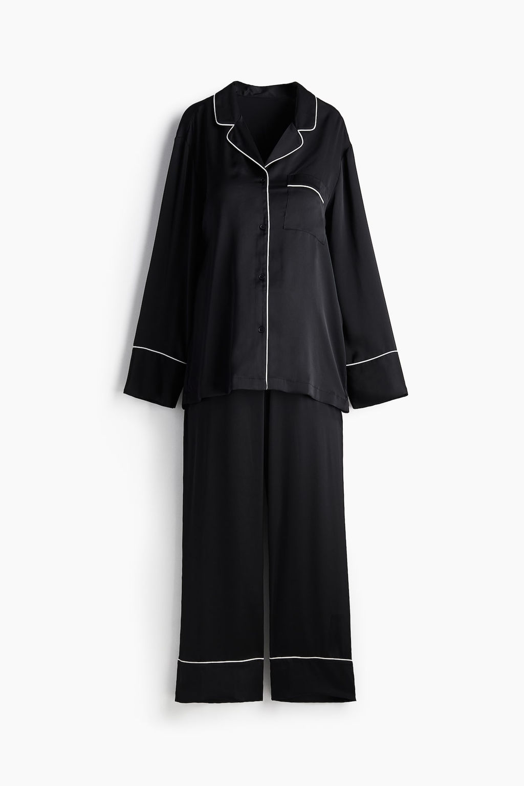 MAMA Pijama de saten Before & After - H&m фото 6