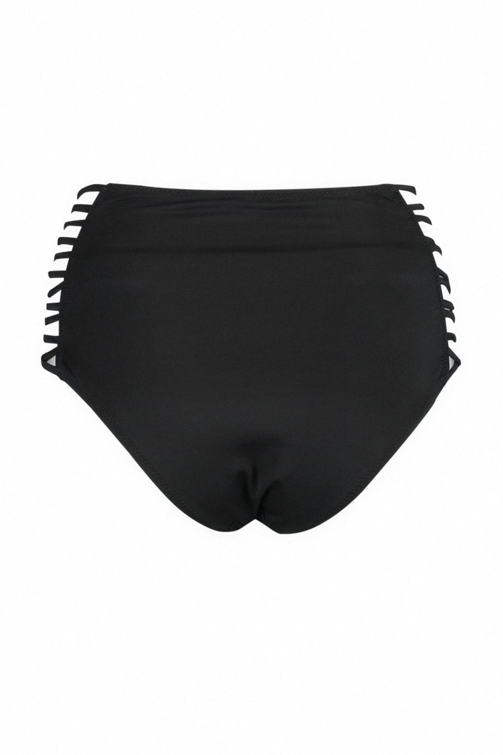 TRENDYOLMILLA Siyah Biyeli Yuksek Bel Hipster Bikini Alt? TBESS21BA0363  фото 6
