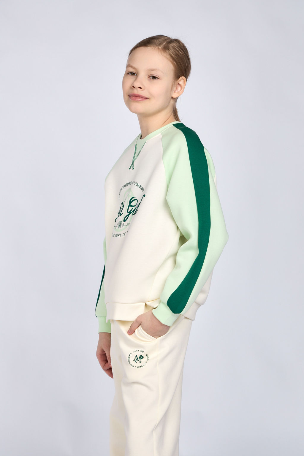 Свитшот Белый - Anta фото 3