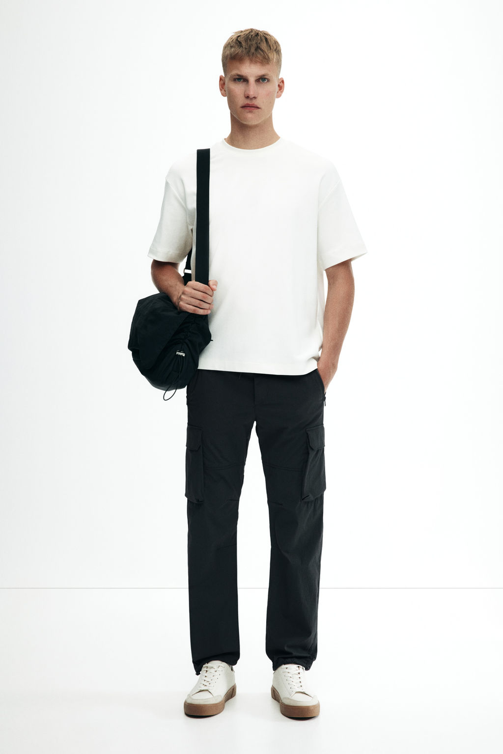 Pantal?n cargo de nailon Regular Fit - H&m фото 4