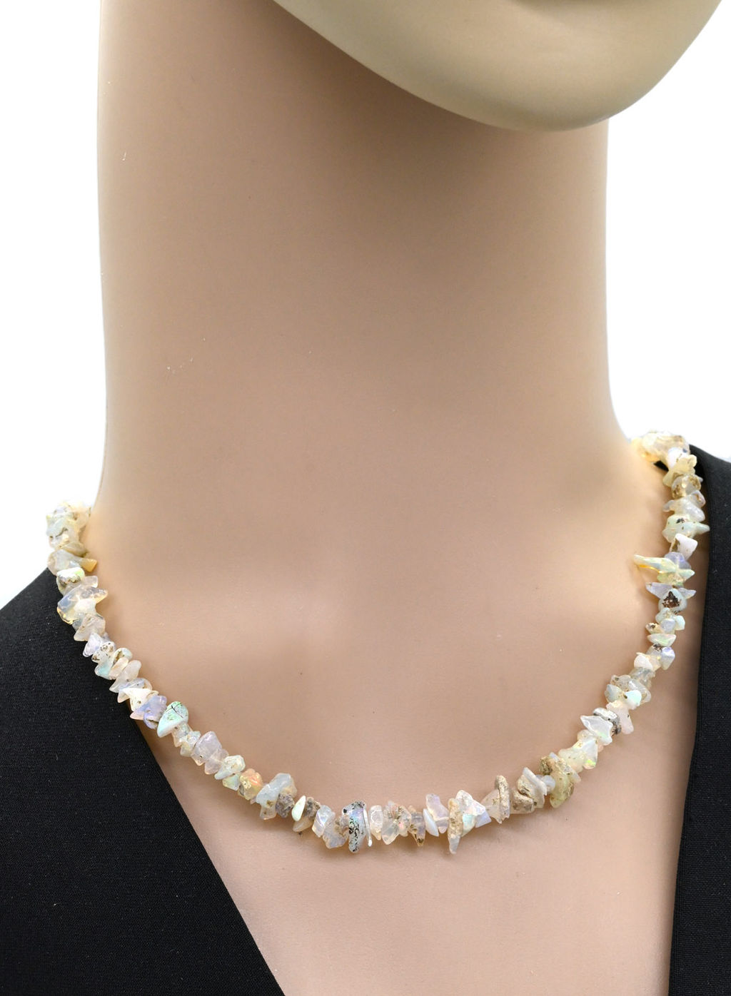 Бусы из Опала крошка 44см, 13,3г