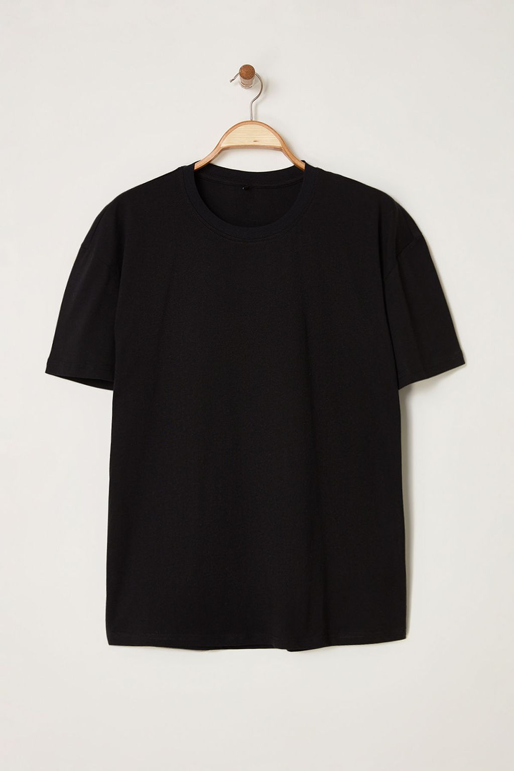 TRENDYOL MAN Siyah Oversize/Genis Kesim Endless Bask?l? %100 Pamuk T-Shirt TMNSS25TS00137 - Trendyolmilla фото 6