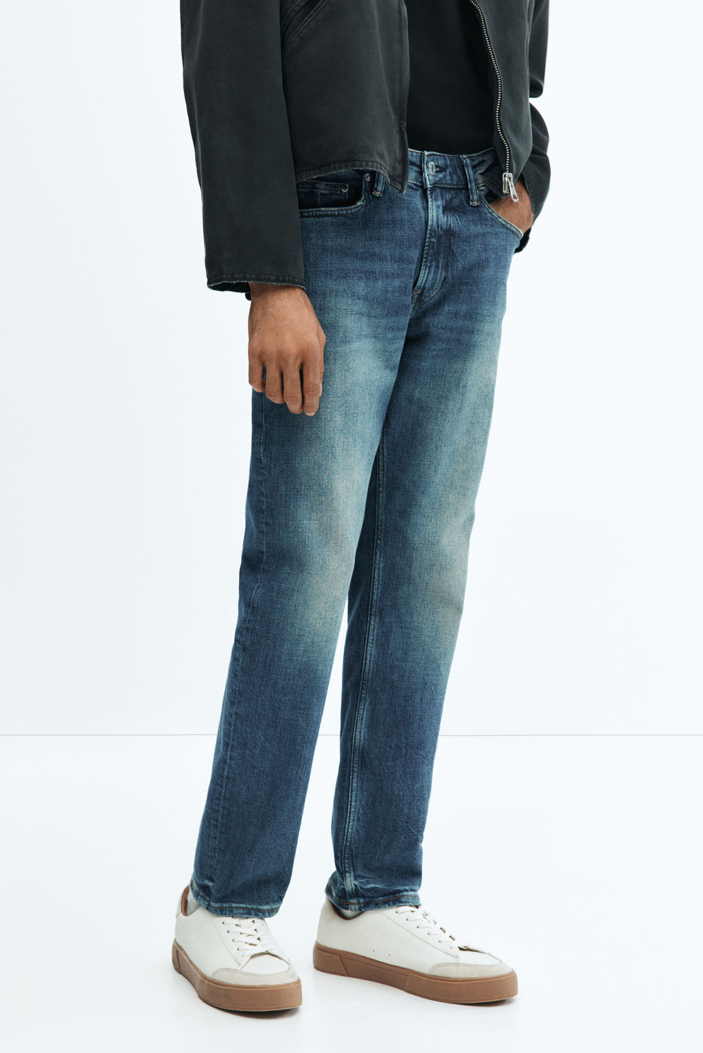 Straight Regular Jeans - H&m фото 8