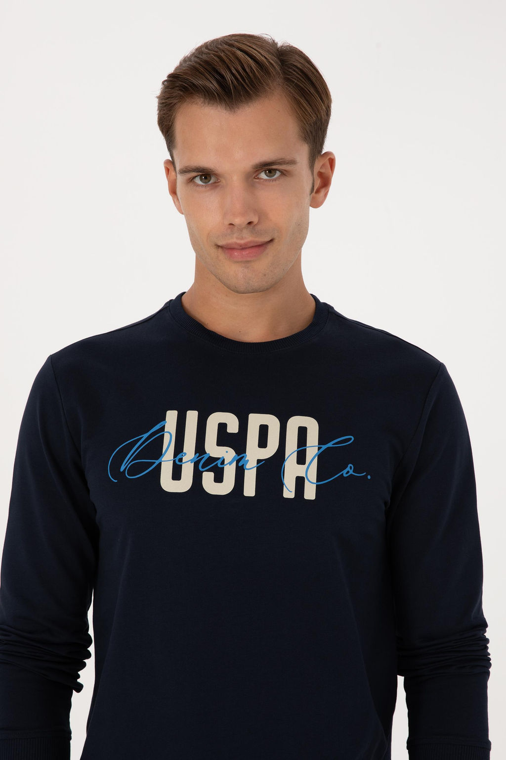 Erkek Lacivert Sweatshirt Sepette S_rpriz _ndirim - U.s. polo assn фото 2
