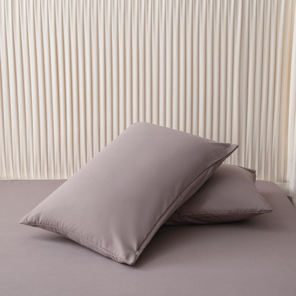 Комплект постельного белья Однотонный Сатин на резинке CSR036 2 спальный 70-70 2 шт;50-70 2 шт - Ситрейд фото 10