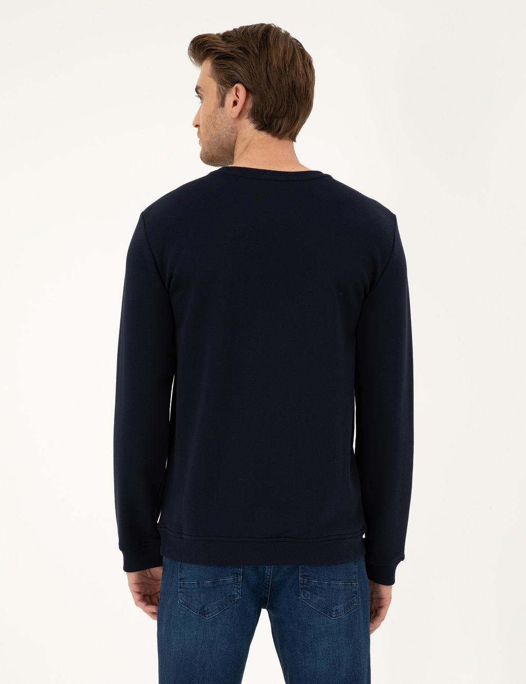 Lacivert Regular Fit Sweatshirt - Pierre cardin фото 5