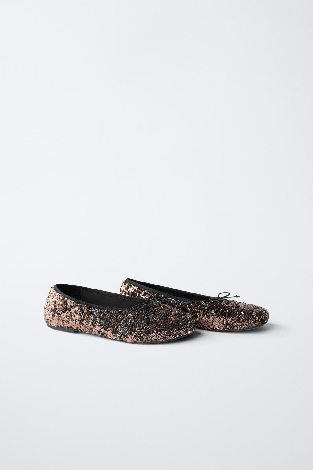 SEQUIN BALLET FLATS - Zara фото 2