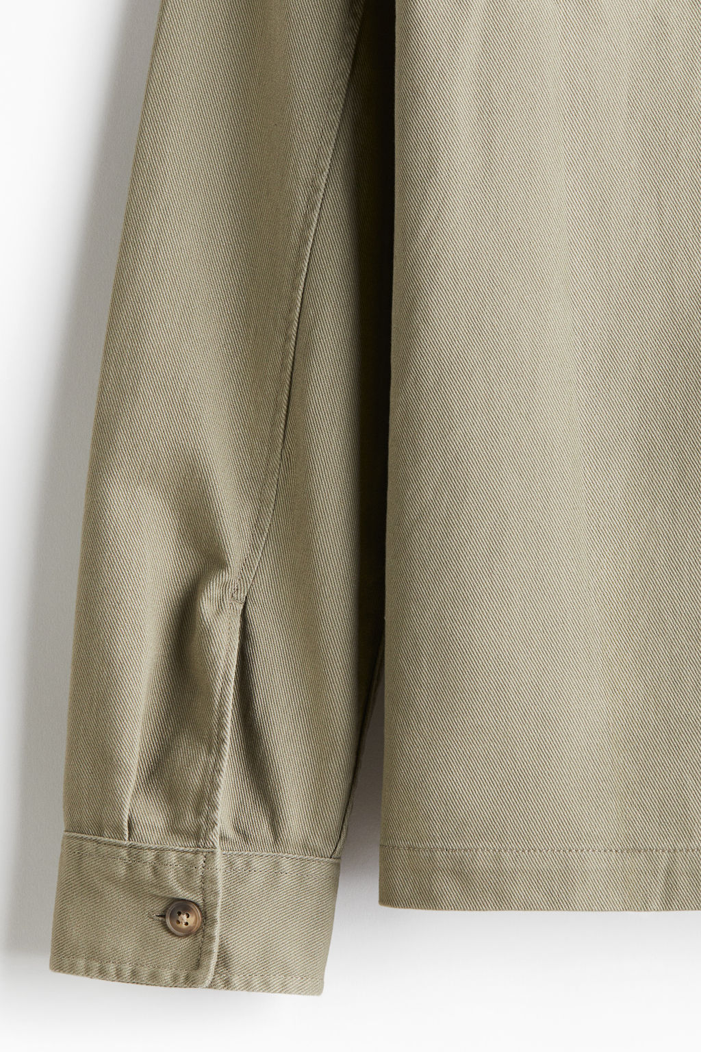 Sobrecamisa en sarga de algod?n Regular Fit - H&m фото 3