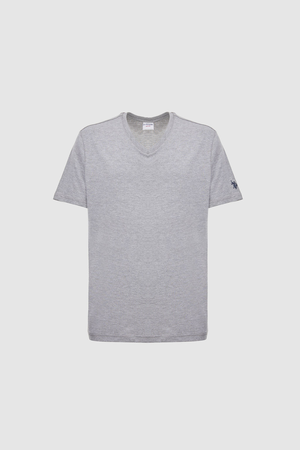 Erkek Regular Fit V Yaka Ta_ Basic Ti__rt - U.s. polo assn фото 4
