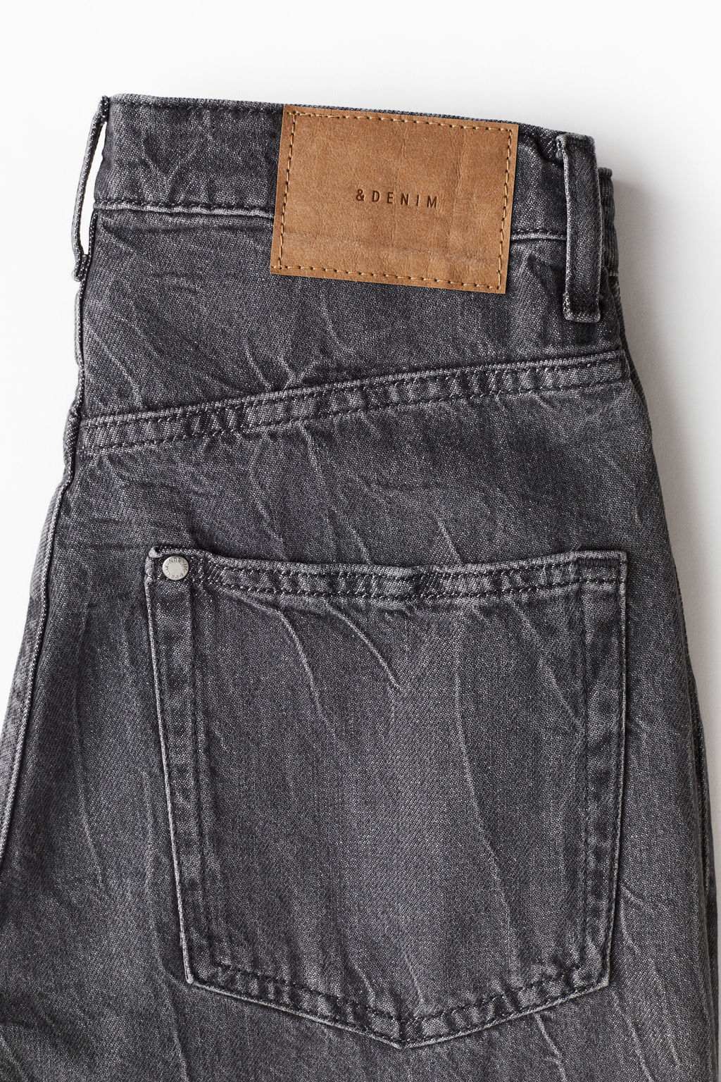 Curvy Fit Baggy High Jeans - H&m фото 10