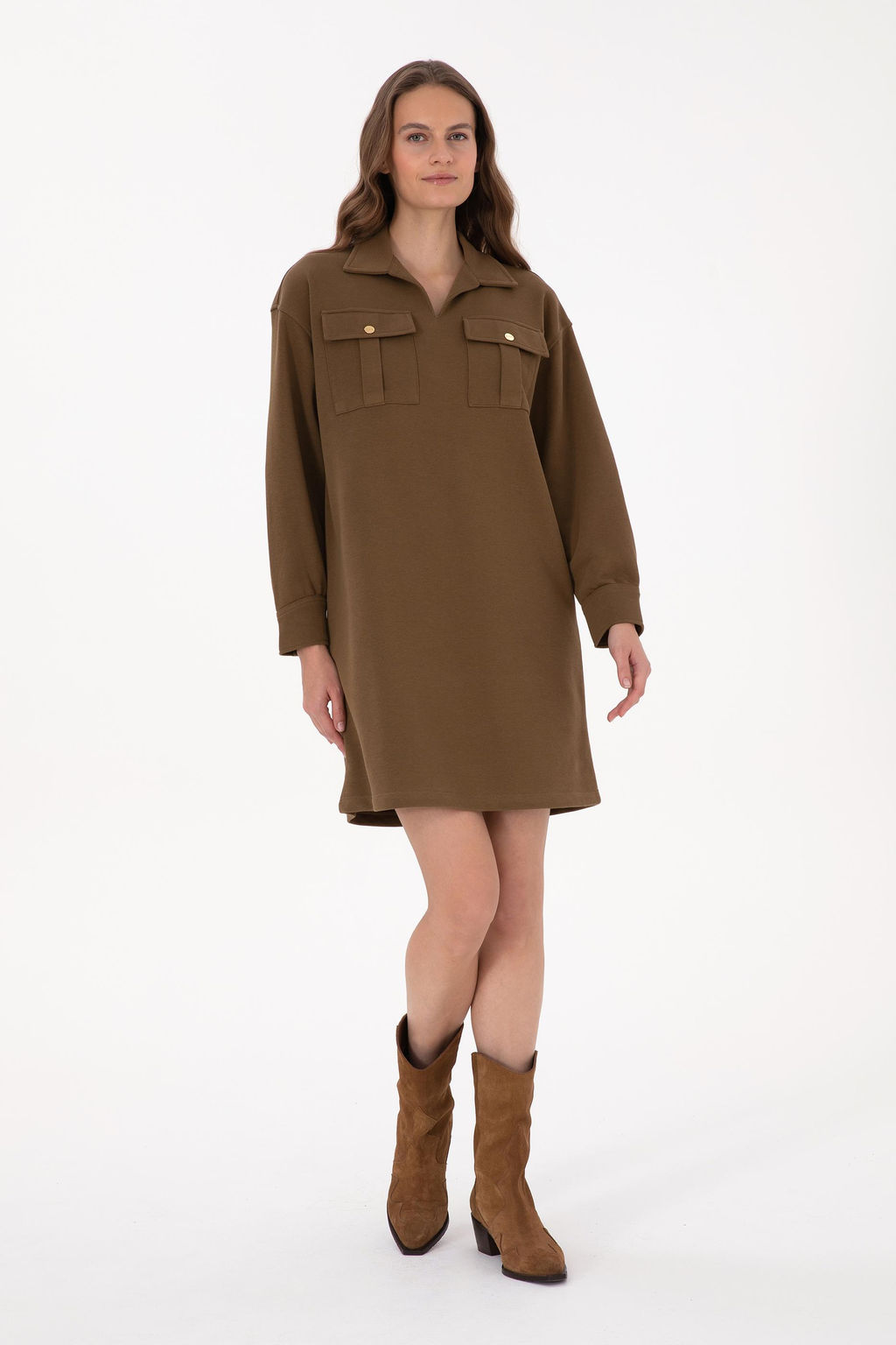 Kad_n Haki _rme Elbise