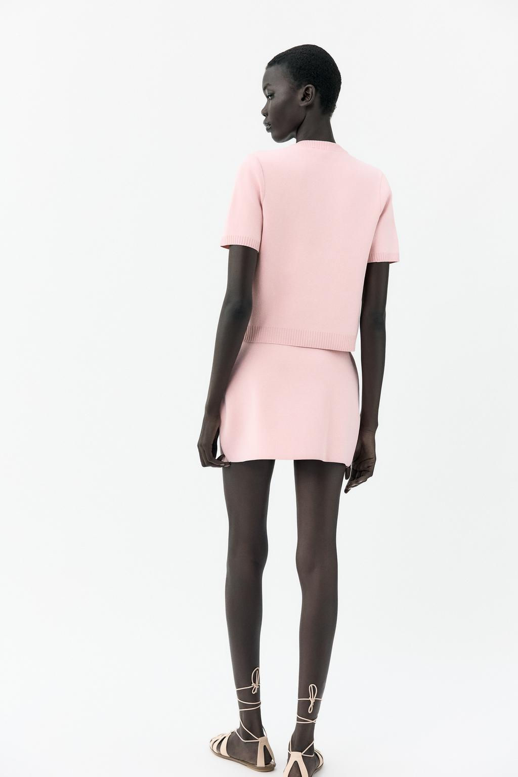 KNIT MINI SKIRT - Zara фото 13