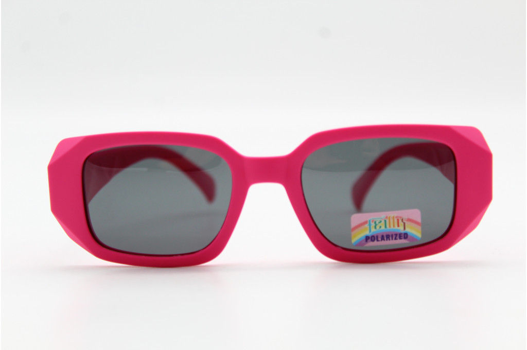 Солнцезащитные очки Feillis Polarized (детские) 66648 45-19-135 темно-розовые