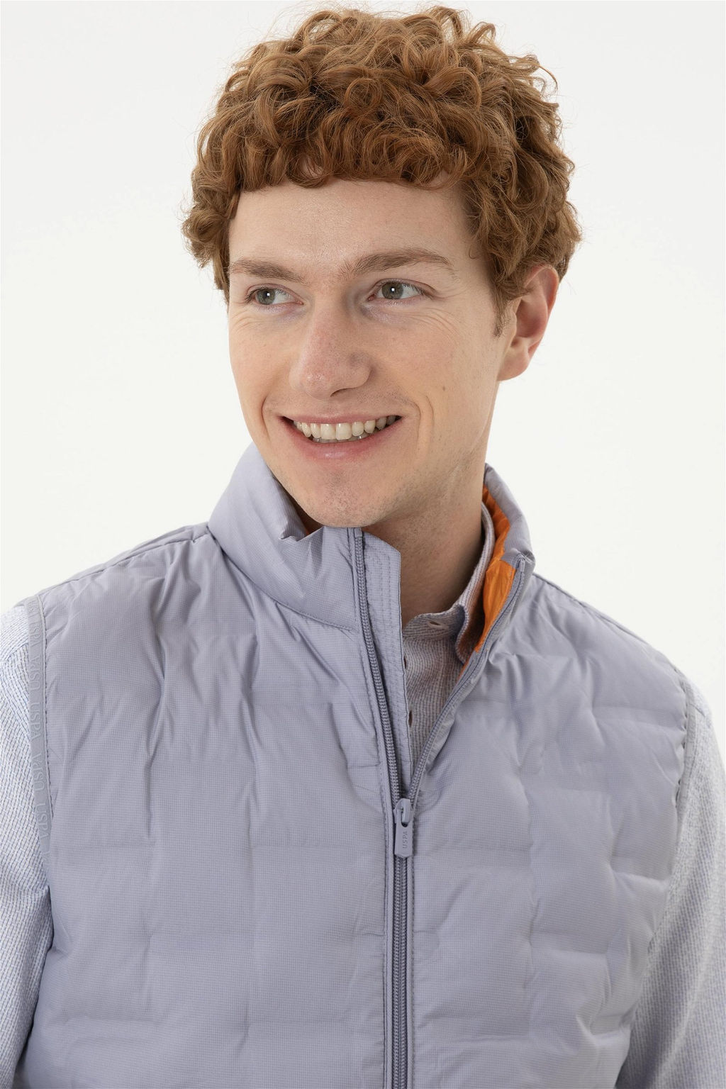 Мужской серый жилет Неожиданная скидка в корзине - U.s. polo assn фото 2