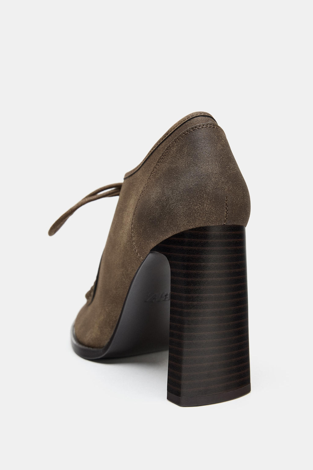 LACE-UP HIGH-HEEL SHOES - Zara фото 9